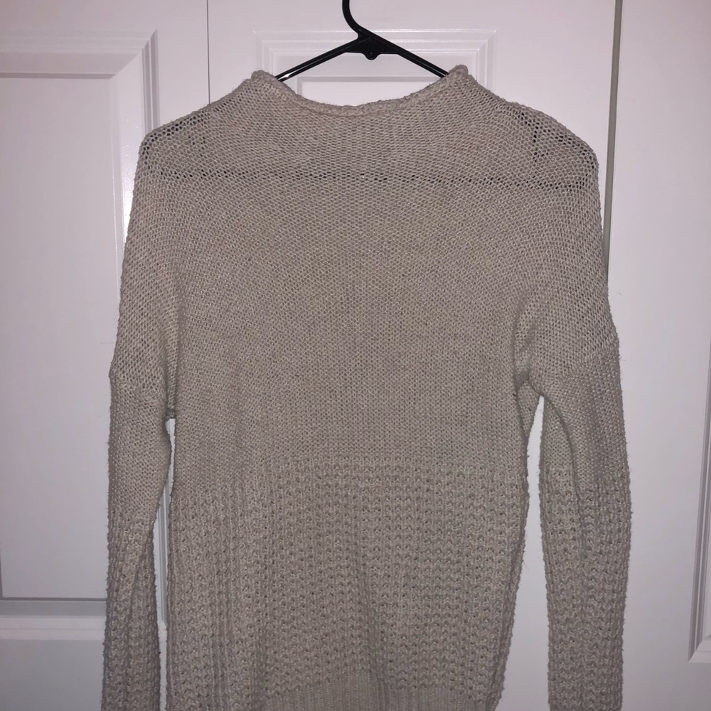mock neck sweater